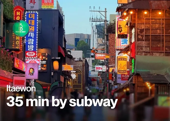 아파트 명동20분 , 침대6방4욕실2 , 최대10인